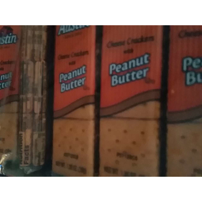 Crackers, Cheese with Peanut Butter