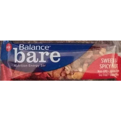 Bare, Sweet & Spicy Nut, Gluten Free