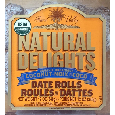 Natural Delights, Date Rolls