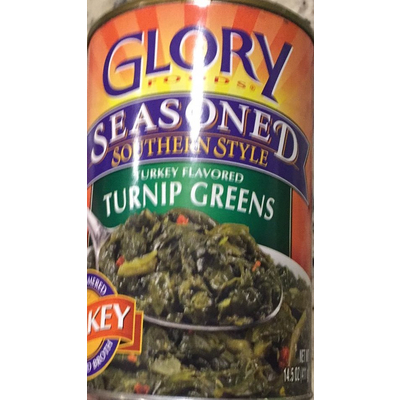 Turkey Flavored Turnip Greens