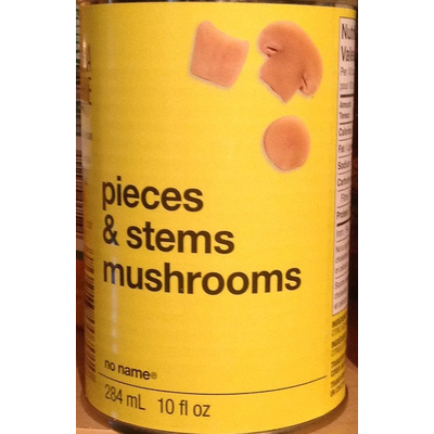 Mushrooms, Pieces & Stems