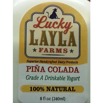 Drinkable Yogurt, Pina Colada