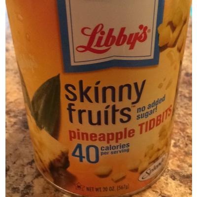Skinny Fruits, Pineapple Tidbits