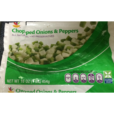 Chopped Onions & Peppers