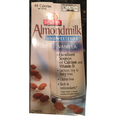 Almondmilk, Unsweetened Vanilla