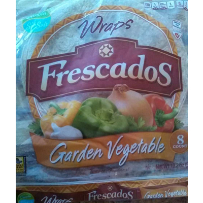 Garden Vegetable Wraps