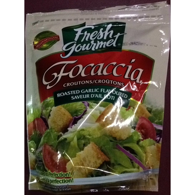 Croutons, Focaccia