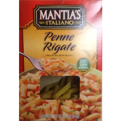 Dry Pasta, Penne Rigate