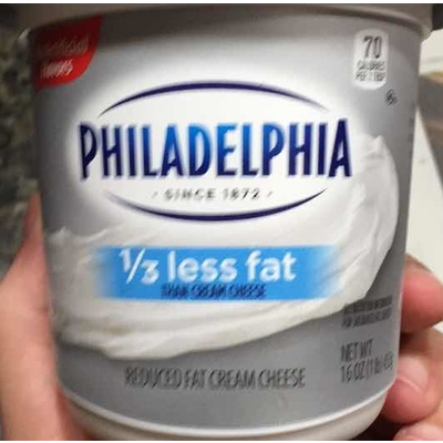 Cream Cheese, 33% Less Fat