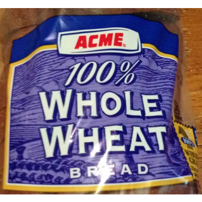 Bread, 100% Whole Wheat