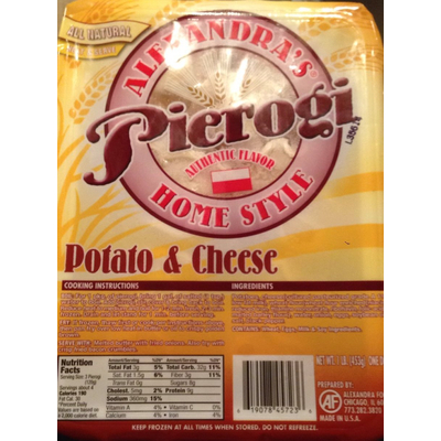 Pierogi, Potato & Cheese