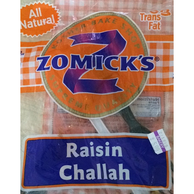 Raisin Challah