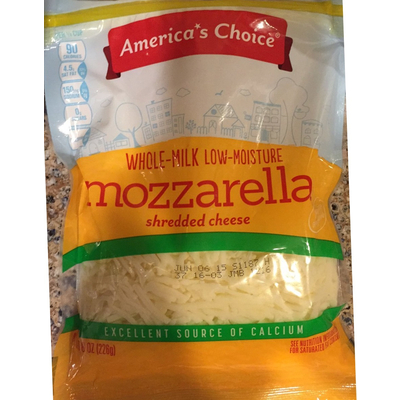 Shredded Cheese, Mozzarella