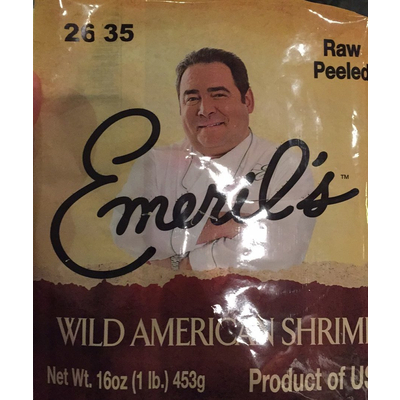 Wild American Shrimp, Raw, Peeled