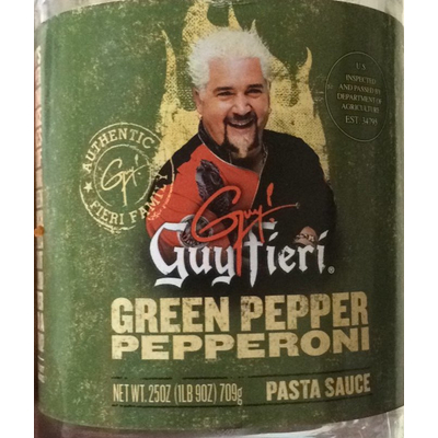 Pasta Sauce, Green Pepper Pepperoni