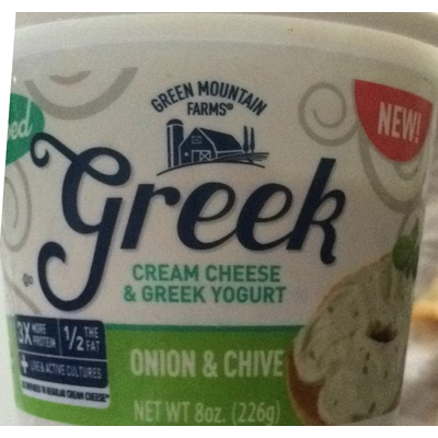 Cream Cheese & Greek Yogurt, Onion & Chive
