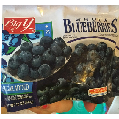 Whole Blueberries, No Sugar Added