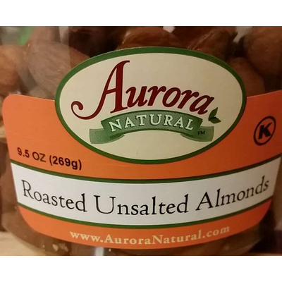 Almonds, Roasted Unsalted