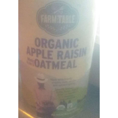 Organic Apple Raisin Oatmeal