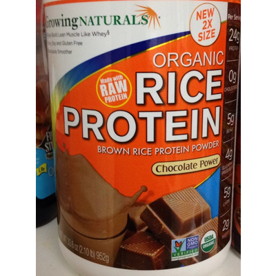 Organic Rice Protein, Chocolate Power
