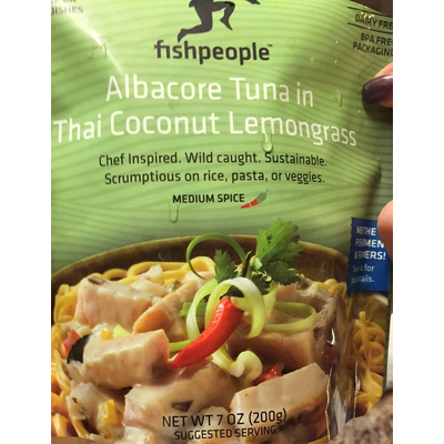 Albacore Tuna in Thai Coconut Lemongrass