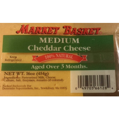 Medium Cheddar Cheese