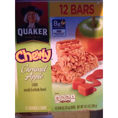Chewy Bars, Caramel Apple