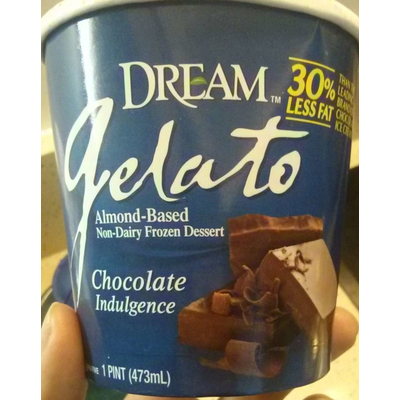 Gelato Almond-Based Non-Dairy Frozen Dessert, Chocolate Indulgence