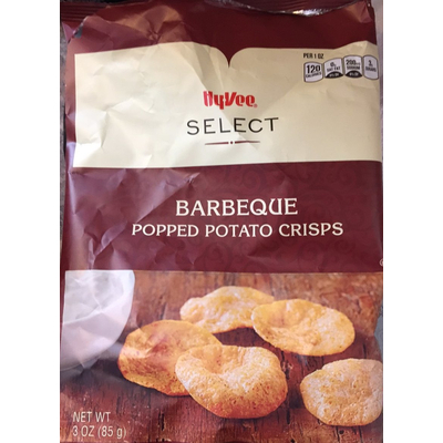 Potato Crisps, Barbeque, Popped