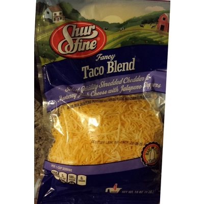 Fancy Shredded Cheese, Taco Blend