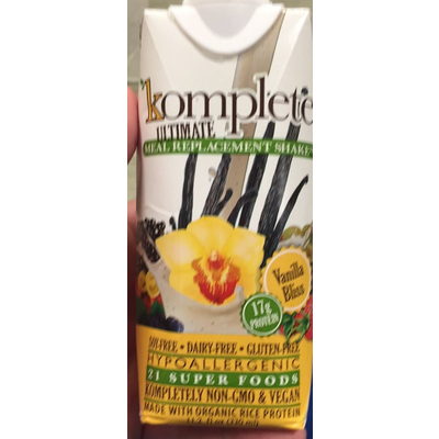 Ultimate Meal Replacement Shake, Vanilla Bliss
