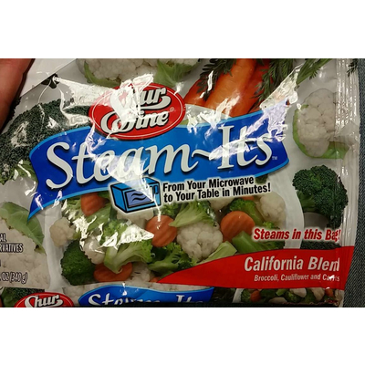 California Blend, Broccoli Cauliflower and Carrots