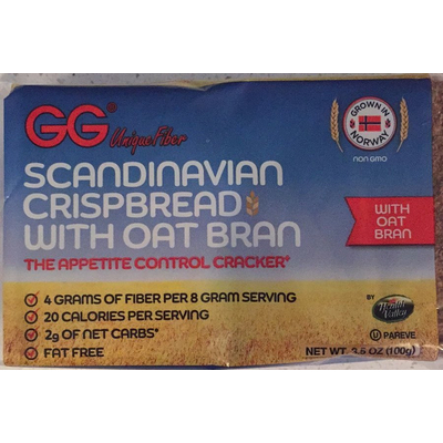 Scandinavian Crispbread with Oat Bran