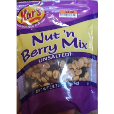 Unsalted Nut 'n Berry Mix