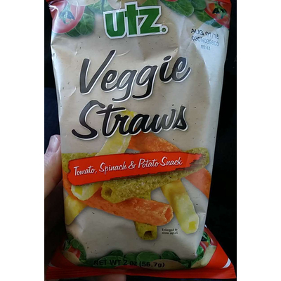 Veggie Straws, Tomato Spinach & Potato Snack