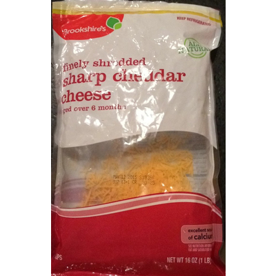 Finely Shredded Sharp Cheddar Cheese