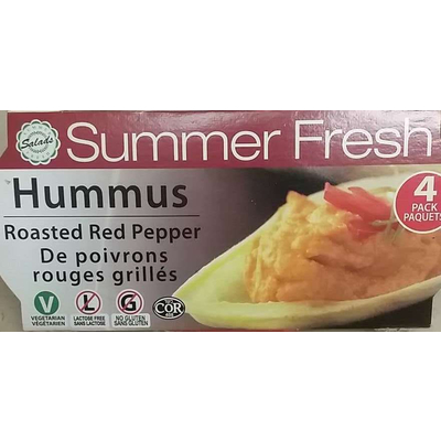 Hummus, Roasted Red Pepper
