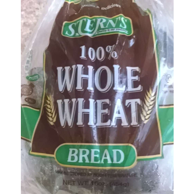 Bread, 100% Whole Wheat