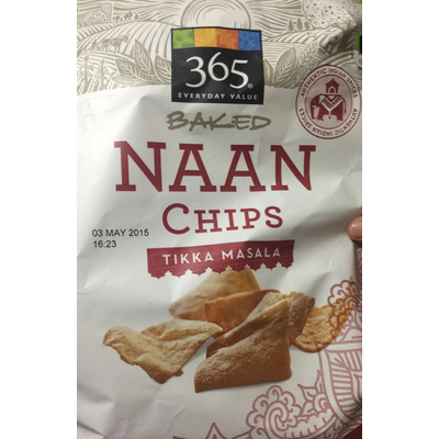 Baked Naan Chips, Tikka Masala