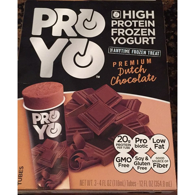 High Protein Frozen Yogurt, Premium Dutch Chocolate