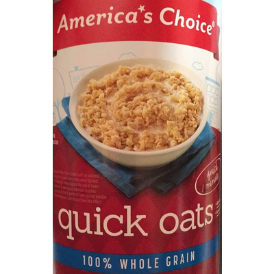 Quick Oats, Whole Grain