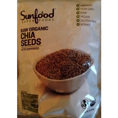 Chia Seeds, Raw, Organic