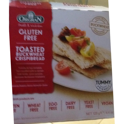 Toasted Buckwheat Crisp Bread