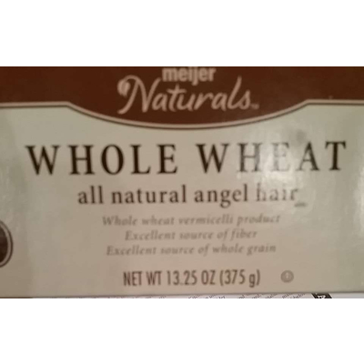 Whole Wheat Angel Hair