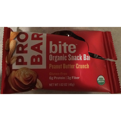Bite Organic Snack Bar, Peanut Butter Crunch