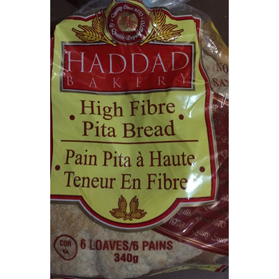 Pita Bread, High Fibre