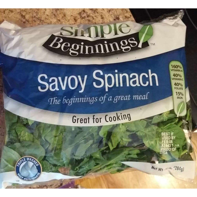 Savoy Spinach