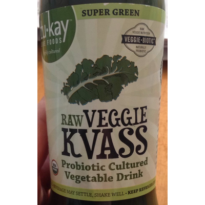 Probiotic Cultured Vegetable Drink, Raw Veggie Kvass