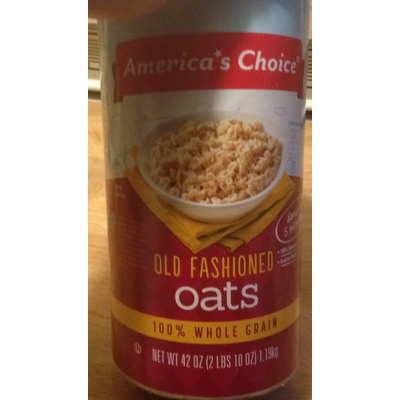 Oats, Old Fashioned