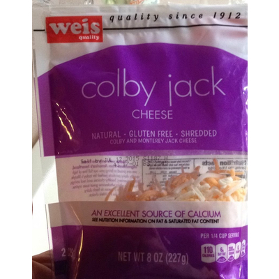 Shredded Cheese, Colby Jack